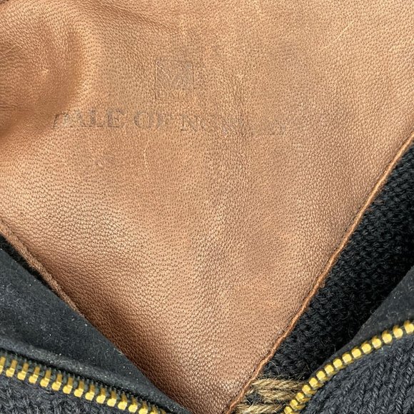 Vintage Heirloom Dale of Norway Reindeer Quarter-zip Pullover Sweater mens Large - Picture 6 of 10